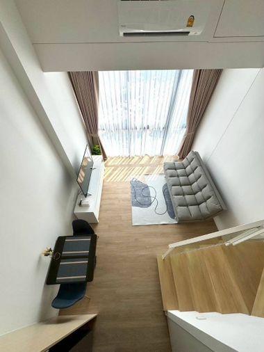 picture For rent 🔥 Landmark @ MRTA Station 🔥 DUPLEX room with complete furniture and appliances - 4/15