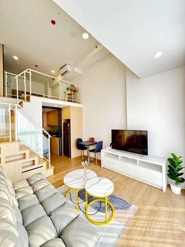 picture For rent 🔥 Landmark @ MRTA Station 🔥 DUPLEX room with complete furniture and appliances - 8/15