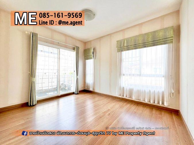 รูป ขาย บ้านเดี่ยว ภัสสร เพรสทีจ พัฒนาการ 38 อยู่ต้นโครงการ ถูกสุดในโครงการ เดินทางเข้าสุขุมวิทได้ง่าย  โทร 085-161-9569 (BH26-40) - รูปที่ 10/14