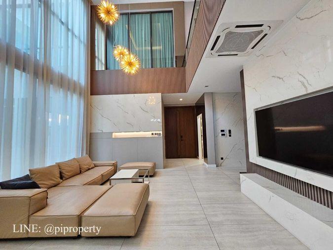 รูป ขายบ้านเดี่ยวหรูสไตล์โมเดิร์นตกแต่งพร้อมอยู่ โครงการเดอะเจนทรี พัฒนาการ 4 ห้องนอน 5 ห้องน้ำ ที่จอดรถ 3 คัน บ้านเดี่ยวสุดหรูในโครงการพัฒนาการ - รูปที่ 1/67