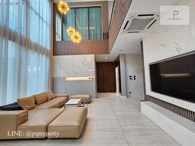 รูป ขายบ้านเดี่ยวหรูสไตล์โมเดิร์นตกแต่งพร้อมอยู่ โครงการเดอะเจนทรี พัฒนาการ 4 ห้องนอน 5 ห้องน้ำ ที่จอดรถ 3 คัน บ้านเดี่ยวสุดหรูในโครงการพัฒนาการ - รูปที่ 1/67