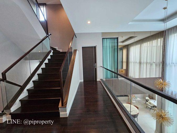 รูป ขายบ้านเดี่ยวหรูสไตล์โมเดิร์นตกแต่งพร้อมอยู่ โครงการเดอะเจนทรี พัฒนาการ 4 ห้องนอน 5 ห้องน้ำ ที่จอดรถ 3 คัน บ้านเดี่ยวสุดหรูในโครงการพัฒนาการ - รูปที่ 18/67