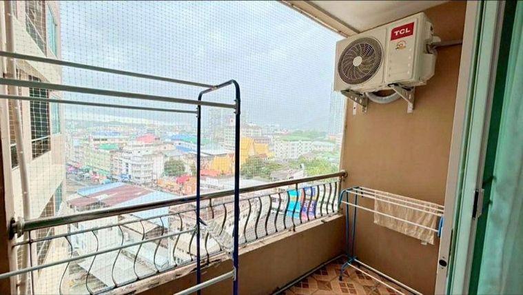 picture For rent, cheap price, Sriracha Condo View, great value, fully furnished, move in ready - 9/9