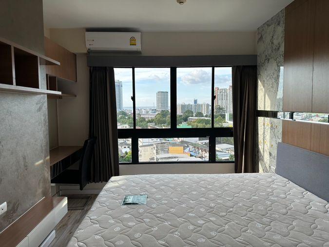 รูป ให้เช่า : Plus condo 1 ห้องนอน วิวทะเล - ตกแต่งสวย พร้อมเข้าอยู่ - 9,000 เท่านั้น - รูปที่ 10/25