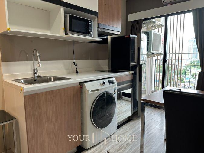 รูป ให้เช่า : Plus condo 1 ห้องนอน วิวทะเล - ตกแต่งสวย พร้อมเข้าอยู่ - 9,000 เท่านั้น - รูปที่ 4/25