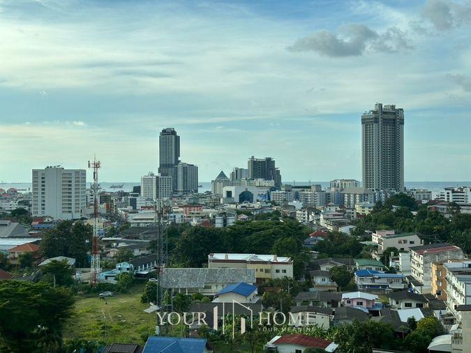 รูป ให้เช่า : Plus condo 1 ห้องนอน วิวทะเล - ตกแต่งสวย พร้อมเข้าอยู่ - 9,000 เท่านั้น - รูปที่ 24/25