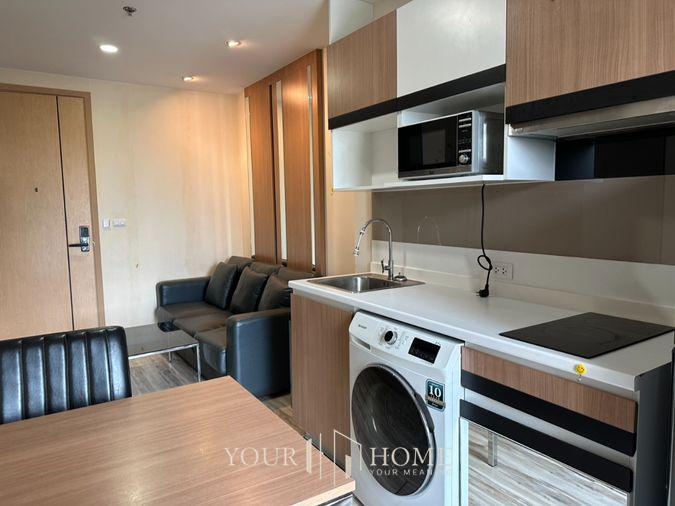 รูป ให้เช่า : Plus condo 1 ห้องนอน วิวทะเล - ตกแต่งสวย พร้อมเข้าอยู่ - 9,000 เท่านั้น - รูปที่ 6/25