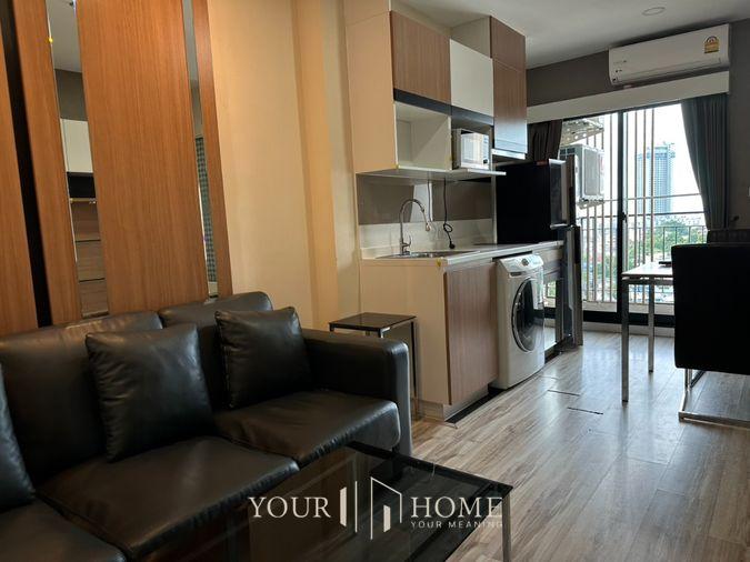 รูป ให้เช่า : Plus condo 1 ห้องนอน วิวทะเล - ตกแต่งสวย พร้อมเข้าอยู่ - 9,000 เท่านั้น - รูปที่ 2/25