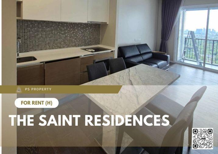 รูป ให้เช่า 📍 The Saint Residences 📍 2 ห้องนอน 2 ห้องน้ำ เฟอร์นิเจอร์ และ เครื่องใช้ไฟฟ้าครบ ใกล้ BTS ห้าแยกลาดพร้าว - รูปที่ 1/11