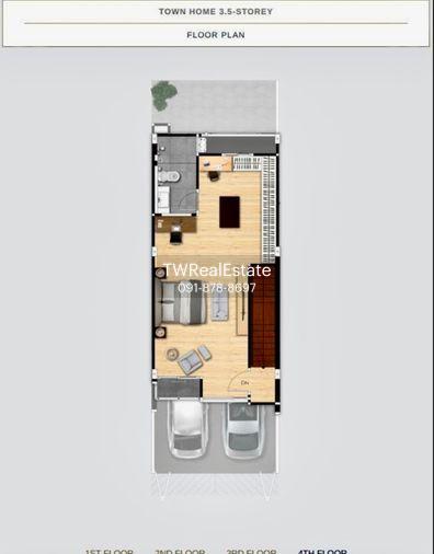 รูป ขายทาวน์โฮม 3.5 ชั้น แปลงมุม โครงการ Premium Place พหลโยธิน–รามอินทรา | บ้านใหม่ไม่เคยเข้าอยู่ ติดถนน Main ของโครงการ ใกล้รถไฟฟ้าสายสีเขียว - รูปที่ 21/26