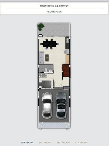 รูป ขายทาวน์โฮม 3.5 ชั้น แปลงมุม โครงการ Premium Place พหลโยธิน–รามอินทรา | บ้านใหม่ไม่เคยเข้าอยู่ ติดถนน Main ของโครงการ ใกล้รถไฟฟ้าสายสีเขียว - รูปที่ 18/26