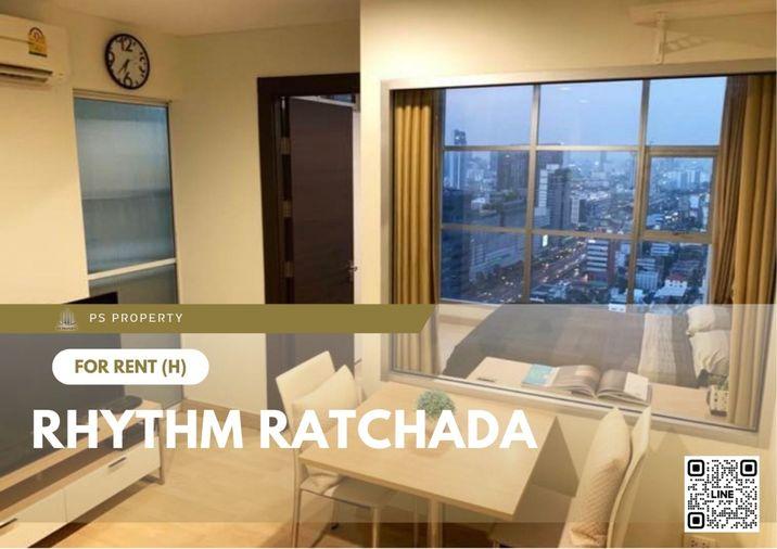 picture For rent ✨ Rhythm Ratchada ✨ near MRT Ratchadaphisek, fully furnished and equipped with appliances - 1/11