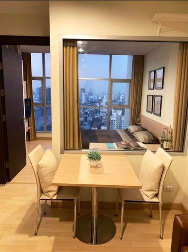 picture For rent ✨ Rhythm Ratchada ✨ near MRT Ratchadaphisek, fully furnished and equipped with appliances - 7/11