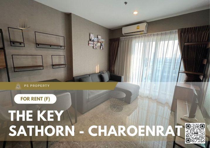 รูป ให้เช่า ✨ The Key Sathorn - Charoenrat ✨ เฟอร์นิเจอร์ และ เครื่องใช้ไฟฟ้าครบ ใกล้ห้าง Terminal พระราม 3 - รูปที่ 1/9