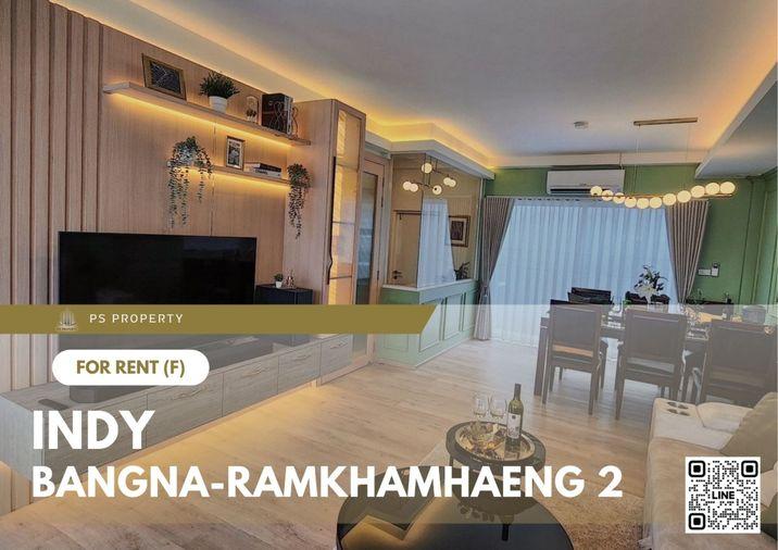 รูป ทาวน์เฮ้าส์ให้เช่า ✨ Indy Bangna-Ramkhamhaeng 2 ✨ 3 ห้องนอน 3 ห้องน้ำ ใกล้ Mega บางนา - รูปที่ 1/11