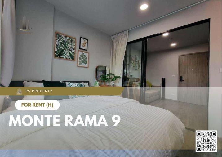 รูป ให้เช่า ✨ Monte Rama 9 ✨ เฟอร์นิเจอร์ และ เครื่องใช้ไฟฟ้าครบ ใกล้ ARL รามคำแหง - รูปที่ 1/11