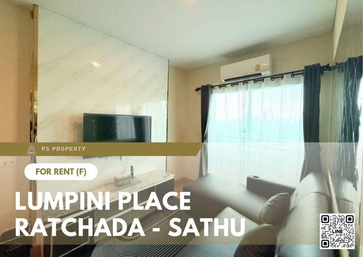 picture For rent 📍 Lumpini Place Ratchada - Sathu 📍 Fully furnished and equipped, near BTS Chong Nonsi - 1/10