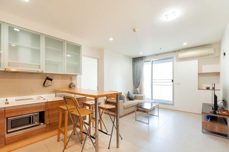 รูป 🏙️ เช่าคอนโด Rhythm Sukhumvit 50 ห้องใหญ่ 2 นอน ใกล้ BTS อ่อนนุช MD-25084833 - รูปที่ 2/5