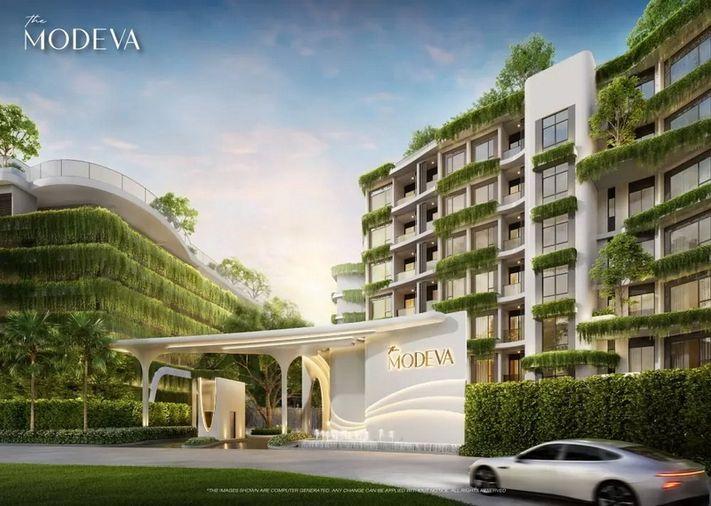 รูป The Modeva Bangtao Phuket คอนโดหรูใกล้หาดบางเทาเพียง 500 เมตร เริ่มต้นเพียง 4.5 ล้านบาท พร้อมสิ่งอำนวยความสะดวกครบ | คาดแล้วเสร็จ มีนาคม 2027 - รูปที่ 1/28