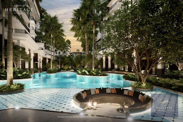 รูป ฮอริเทจ บางเทา (Heritage Bangtao) – คอนโดหรูใจกลางบางเทา ใกล้ Porto de Phuket! - รูปที่ 15/48