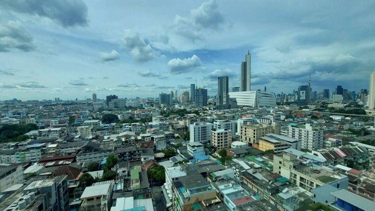 picture For rent Villa  Sathorn, condo next to BTS Krung Thonburi, high floor, open view, no need to block. - 12/12