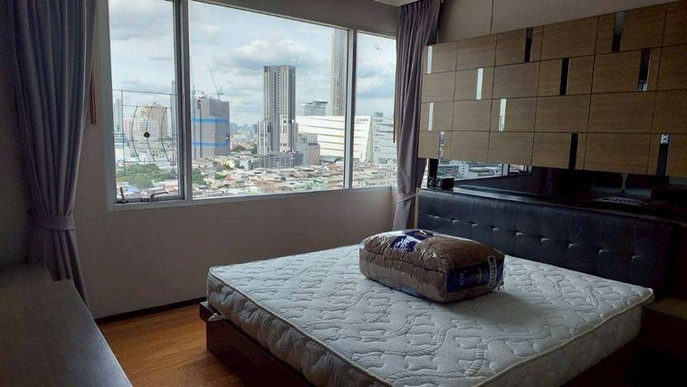 picture For rent Villa  Sathorn, condo next to BTS Krung Thonburi, high floor, open view, no need to block. - 2/12