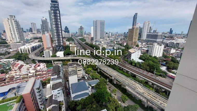picture For rent Villa Sathorn, condo next to BTS Krung Thonburi, high floor, open view, no need to block. - 11/12