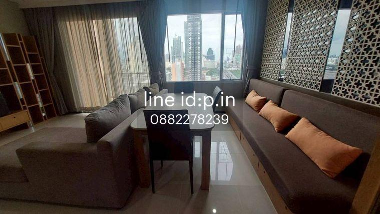 picture For rent Villa Sathorn, condo next to BTS Krung Thonburi, high floor, open view, no need to block. - 5/12
