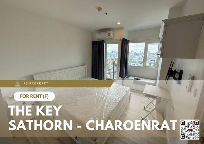 รูป ให้เช่า 📍 The Key Sathorn - Charoenrat 📍 2 ห้องนอน 2 ห้องน้ำ เฟอร์นิเจอร์ และ เครื่องใช้ไฟฟ้าครบ ใกล้ BTS สุรศักดิ์ - รูปที่ 1/10