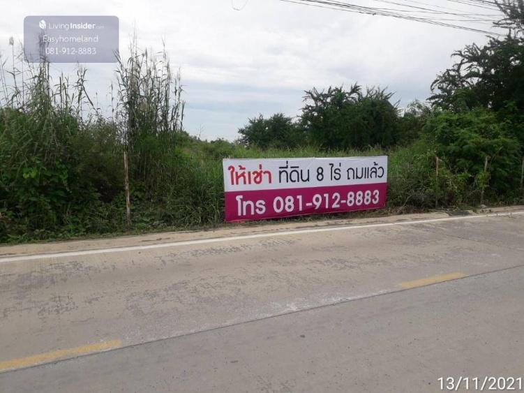 รูป 💥💥ให้เช่าที่ดิน 8 ไร่ ใกล้ สนามบิน สุวรรณภูมิ 👉เหมาะทำที่จอดรถทัวร์ โกดังเก็บของ ราคาเช่าคุยกันได้ - รูปที่ 1/6