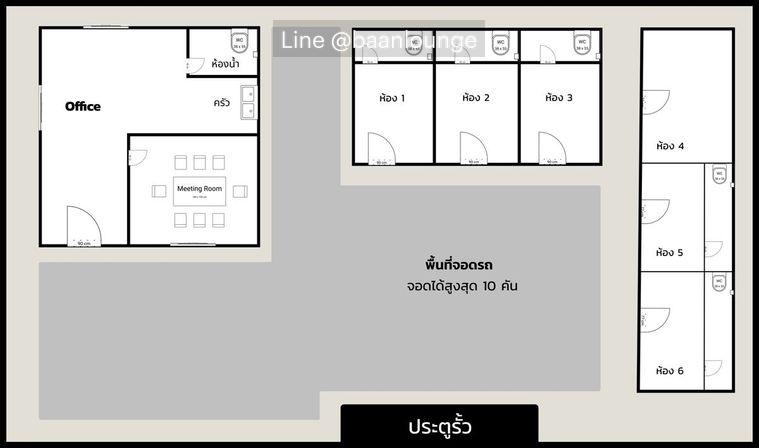 รูป 6 ห้องนอนส่วนตัวมีห้องน้ำในตัว ที่จอดรถ 10 คัน บ้าน บางนา-ตราด - รูปที่ 23/24