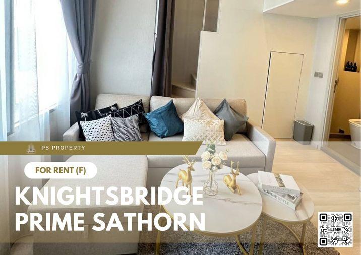 picture For rent ✨ Knightsbridge Prime Sathorn ✨ DUPLEX room with complete furniture and appliances - 1/7