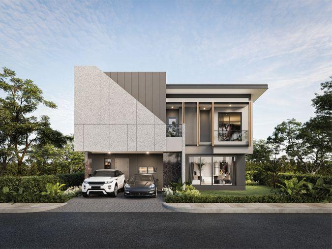 picture PYCHE Pattaya-Motorway | Luxury Modern Tropical Single Homes, Only 40 Units, Starting at 10.29 Million Baht - 13/13