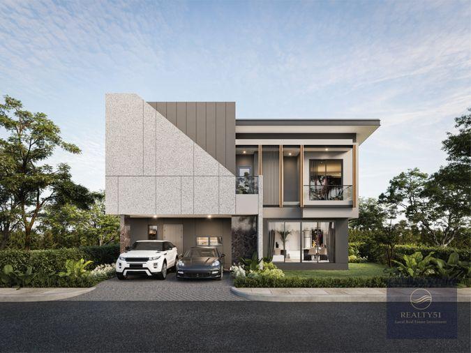 picture PYCHE Pattaya-Motorway | Luxury Modern Tropical Single Homes, Only 40 Units, Starting at 10.29 Million Baht - 13/13