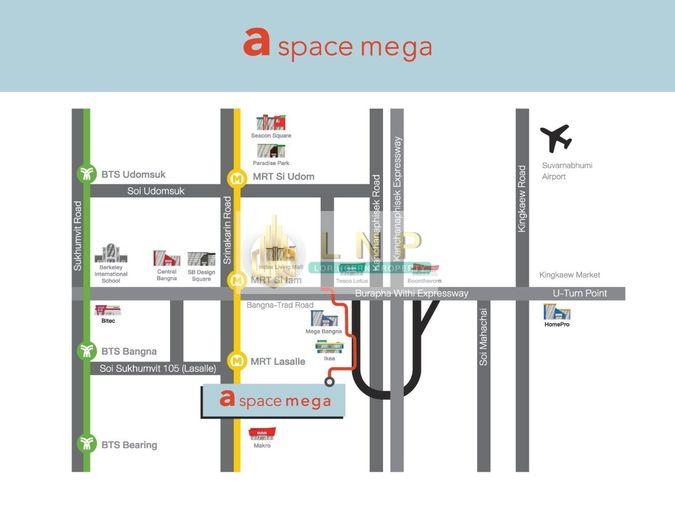 รูป 🏢 ขายคอนโด : A space mega (เอ สเปซ เมกา) รหัสทรัพย์ | 📌LNP-C10258 - รูปที่ 15/15