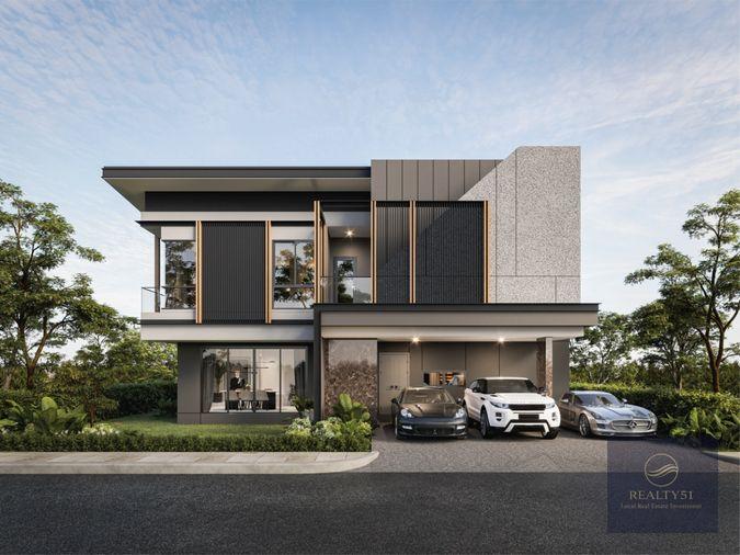 picture PYCHE Pattaya-Motorway | Luxury Modern Tropical Single Homes, Only 40 Units, Starting at 10.29 Million Baht - 12/13