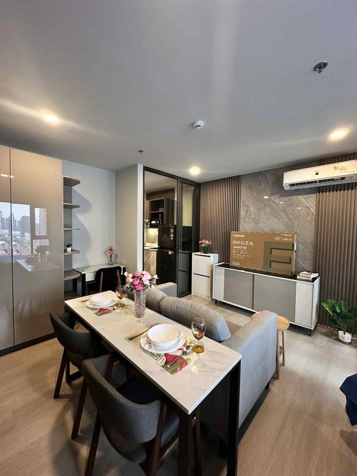 รูป T1491 คอนโดให้เช่า Aspire Onnut Station (แอสปาย อ่อนนุช สเตชั่น) ห้องสวย เฟอร์ครบ ราคาพิเศษ  - รูปที่ 1/8