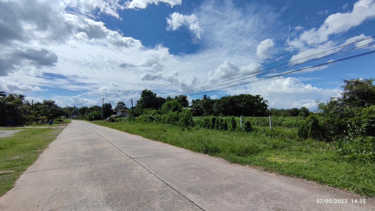 รูป ขาย ที่ดินเปล่า 20-2-75 ไร่ ต.นิคมสงเคราะห์ อ.เมือง อุดรธานี แปลงสวย หน้ากว้าง ติดถนนคอนกรีต - รูปที่ 3/5
