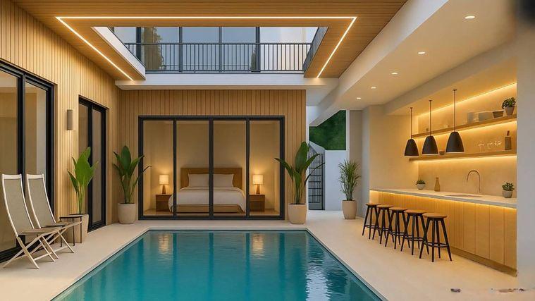 รูป INPAN Pool Villa พัทยา — พูลวิลล่าหรูสไตล์ยุโรปโมเดิร์นบนทำเลศักยภาพ EEC ใกล้สุขุมวิท พร้อมสระส่วนตัว - รูปที่ 10/13
