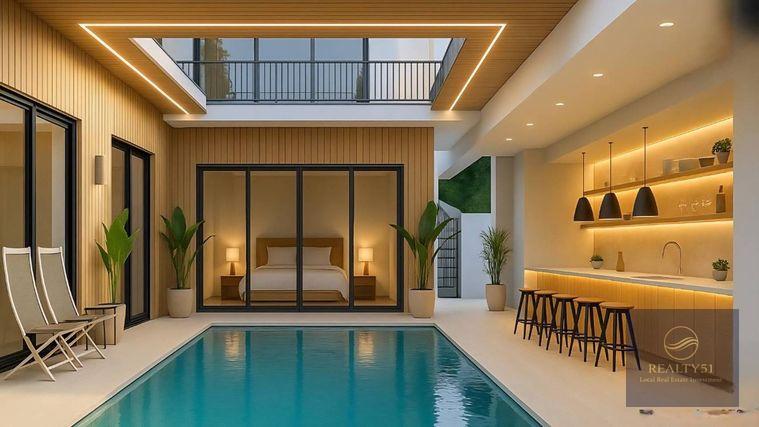 รูป INPAN Pool Villa พัทยา — พูลวิลล่าหรูสไตล์ยุโรปโมเดิร์นบนทำเลศักยภาพ EEC ใกล้สุขุมวิท พร้อมสระส่วนตัว - รูปที่ 10/13