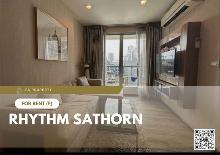 รูป ให้เช่า 📍 Rhythm Sathorn 📍 เฟอร์นิเจอร์ และ เครื่องใช้ไฟฟ้าครบ ใกล้ BTS สุรศักดิ์ - รูปที่ 1/8