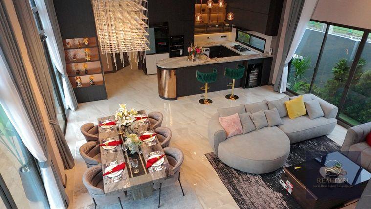 รูป The Richest Valley บ้านหรูพัทยา ใกล้โรงเรียนนานาชาติ พร้อมสระส่วนตัว แต่งครบ เข้าอยู่ทันที - รูปที่ 1/52