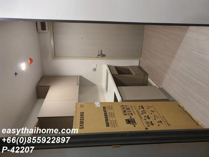 รูป P-42207 วิวเมืองสวย! ไนท์ บริดจ์ ไพร์ม สาทร ใกล้ MRT ลุมพินี 29,000 บาท เขตสาทร | Line Id @easythaihome | 085-592-2897 - รูปที่ 12/22