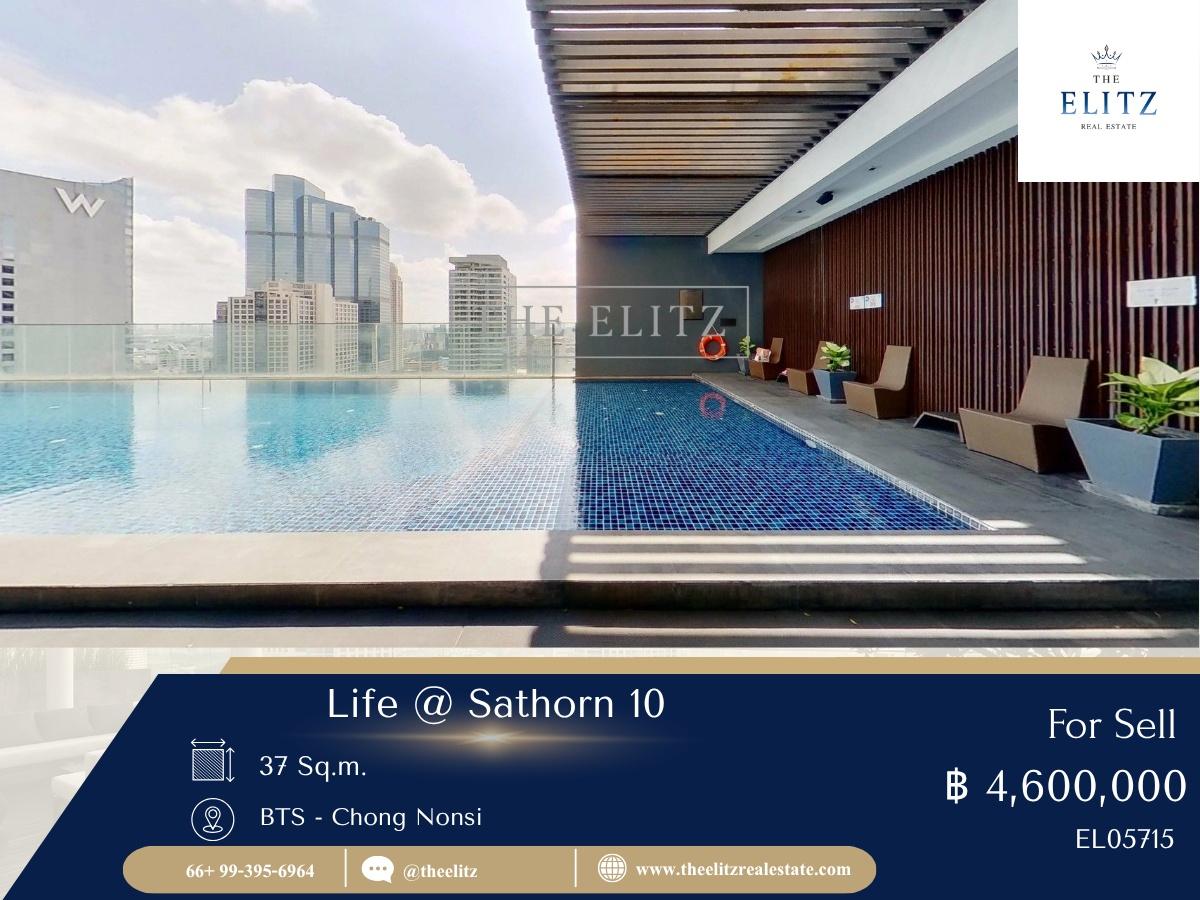 รูป 💥ชีวิตเหนือระดับในย่านสาทร — ขาย Life @ Sathorn 10 ห้องแต่งสวยพร้อมให้เป็นเจ้าของ 🎉  - รูปที่ 1/16