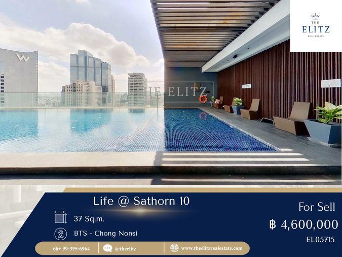 รูป 💥ชีวิตเหนือระดับในย่านสาทร — ขาย Life @ Sathorn 10 ห้องแต่งสวยพร้อมให้เป็นเจ้าของ 🎉  - รูปที่ 1/16