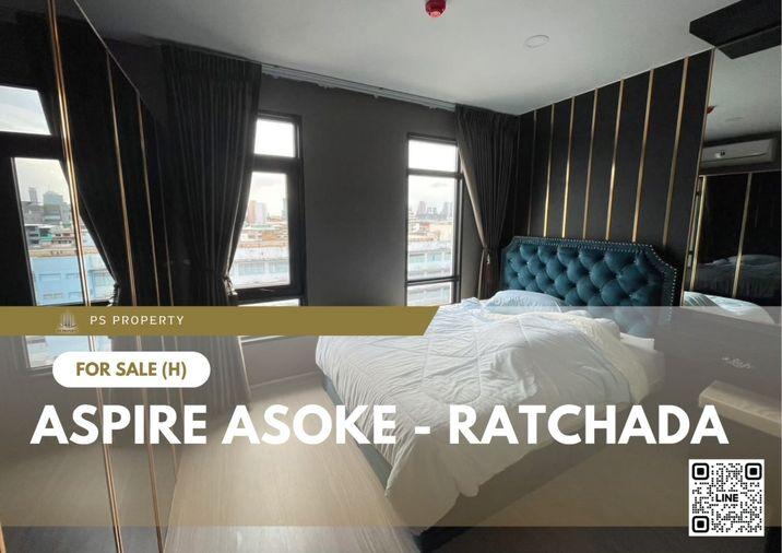 picture Urgent sale ✨ Aspire Asoke - Ratchada ✨ Fully furnished, convenient transportation, near MRT Rama 9 - 1/11