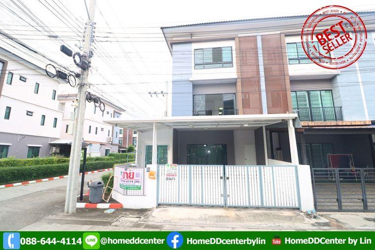 รูป ทาวน์โฮม 3 ชั้น หลังมุม เดอะคอนเนค อัพ 3 ลาดพร้าว 126 （The Connect Up 3, Ladprao 126）ใกล้เดอะมอลล์บางกะปิ MRT สีเหลือง ลาดพร้าว 101 - รูปที่ 1/21