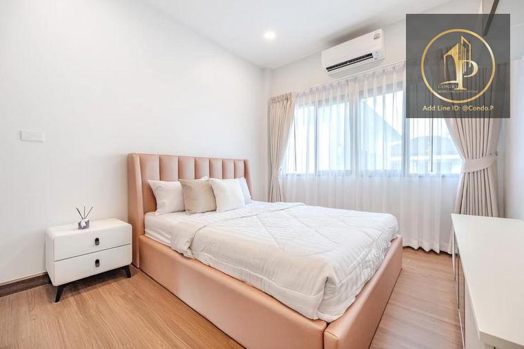 picture 🏡#TM2410_127🎀𝗙𝗼𝗿 𝗥𝗲𝗻𝘁 1️⃣8️⃣0️⃣k.🔥🔥 Beautiful, luxurious, best test✨#Available and ready to view Single house project: The City Bangna - 6/17