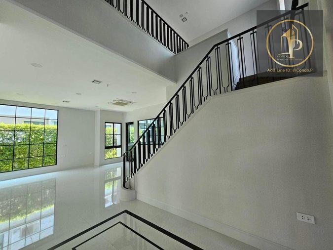 picture 🏡#PN2404_163🏡𝗙𝗼𝗿 𝗥𝗲𝗻𝘁 1️⃣9️⃣0️⃣k.🔥🔥 #Near BTS Bang Khun Non ✨#Available and ready to view Single house project: Nantawan Pinklao Kanchana - 13/20