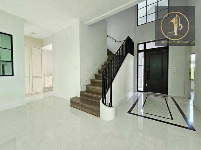 picture 🏡#PN2404_163🏡𝗙𝗼𝗿 𝗥𝗲𝗻𝘁 1️⃣9️⃣0️⃣k.🔥🔥 #Near BTS Bang Khun Non ✨#Available and ready to view Single house project: Nantawan Pinklao Kanchana - 11/20